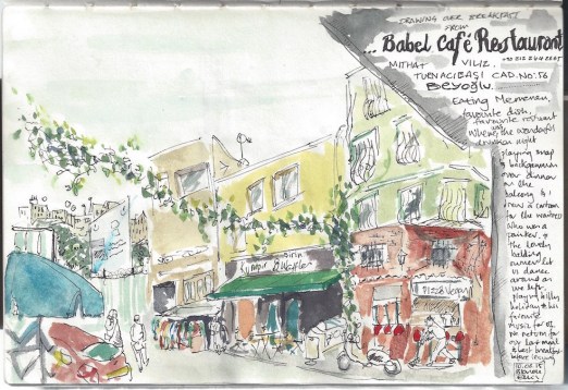 Istanbul - Babel Cafe - Last morning
